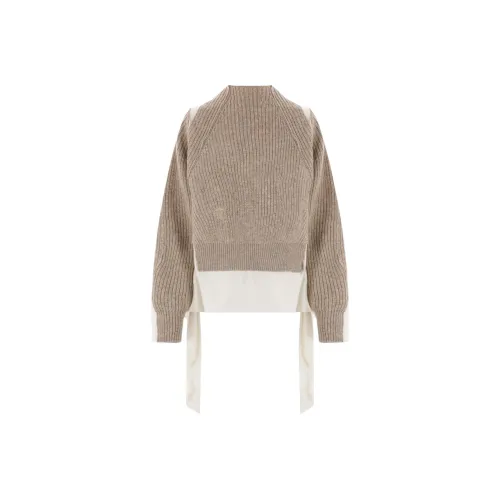 UNDERCOVER Бежевый Женская Трикотажная Одежда