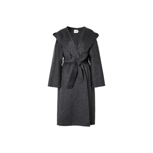 Hopeshow Пальто Женское Темно-Серое 080