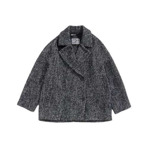 Bimba Y Lola FW24 Бизнес Костюм Пальто Женское Черное