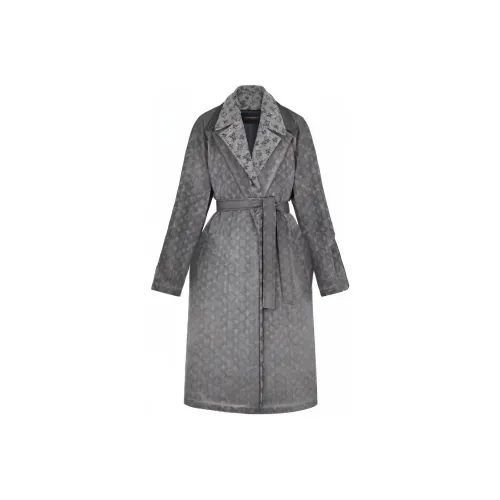 LOUIS VUITTON Пальто Женское Серое