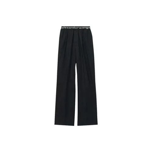 alexander wang Черные Женские Повседневные Брюки