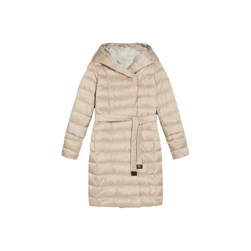 MAXMARA THE CUBE Пуховик Женский Бежевый
