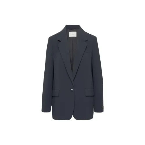 ARITZIA WILFRED Новый Generation Blazer Бизнес Костюм Женские Темная ночь Темно-синий Темная ночь Морской