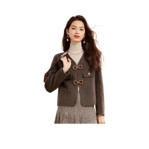 CARBAMMI Кофе Женские Пальто