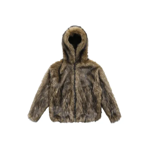Badblood FW23 Бархат Feel Пальто Женские Земля Coyote Цвет