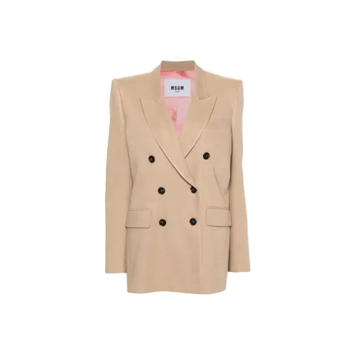 MSGM Бизнес-костюм женский светло-коричневый