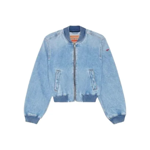 DIESEL Denim Куртка Женская Синяя