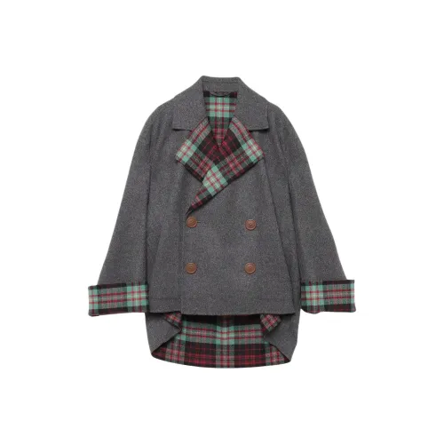 Vivienne Westwood Серое Женское Пальто