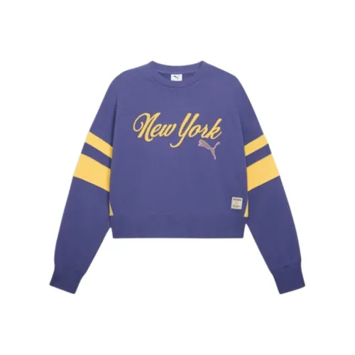 PUMA Фиолетовый Женские Свитшоты