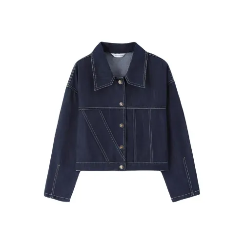 IHIMI Denim Jacket Women's Blue