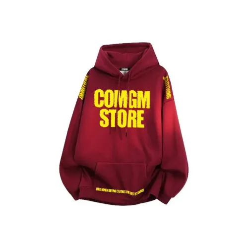 COMGM Толстовка Унисекс Бордовый