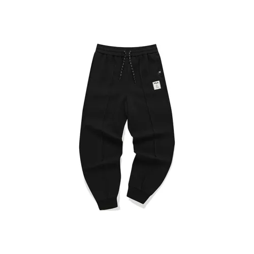 FILA x MIHARA YASUHIRO MIHARA YASUHIRO Collaboration Collection Вязаные спортивные брюки женские цвет черный глубокий