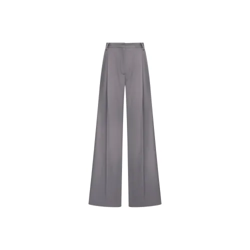 DRIES VAN NOTEN Темно-серые Женские Повседневные Брюки
