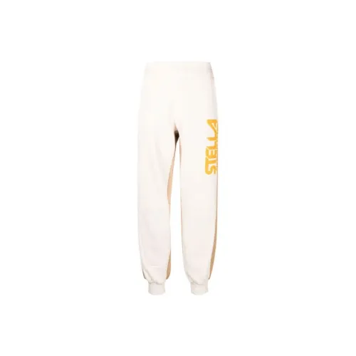 STELLA MCCARTNEY Бежевые Женские Вязаные Спортивные Брюки