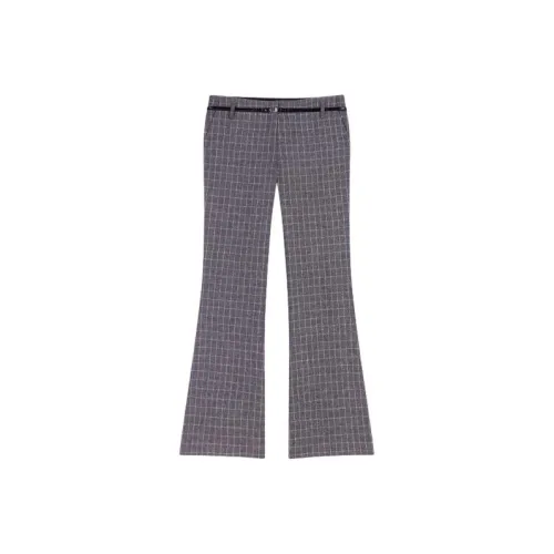 Maje Серые Женские Повседневные Брюки