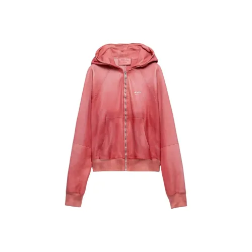 PRADA Свитшот Женский Герань Розовый