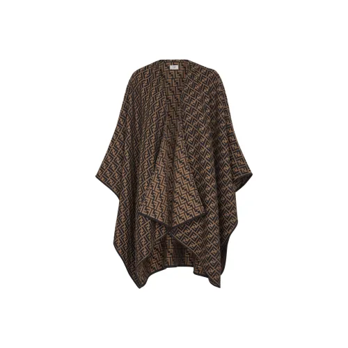 FENDI Коричневый Женские Плащи