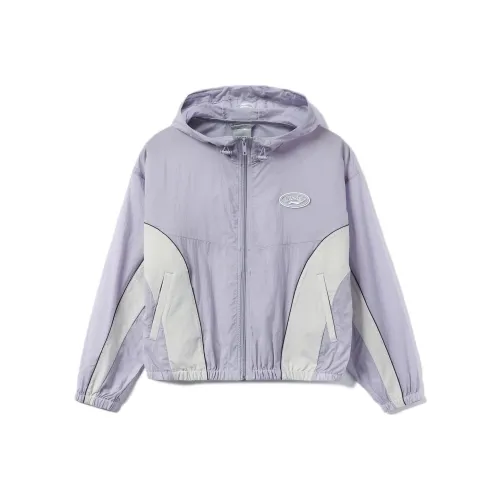 LINING Sports Fashion Collection Свет Пыльно-фиолетовый Женские Тренч
