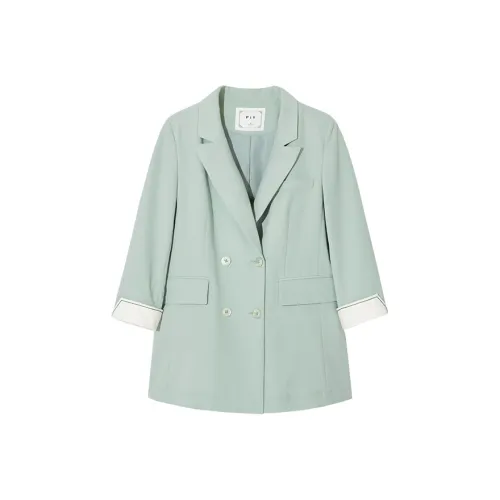 Pit Бизнес Костюм Женские Зеленый