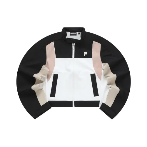 FILA FUSION Бейсбольная куртка Женская Черная