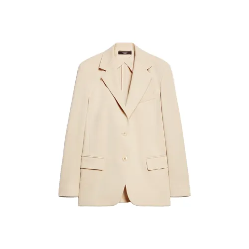 WEEKEND MaxMara Песочный Женские Офисные Костюмы
