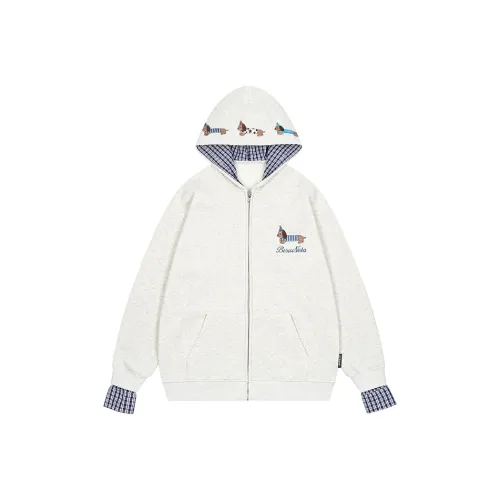 PAZZO Милый щенок Вышивка Кардиган Толстовка Женские