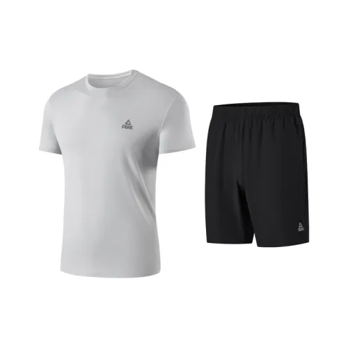 PEAK Бег Комплекты Одежды Унисекс New Light Серый