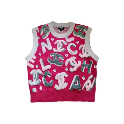 Chanel Розовые Женские Жилеты