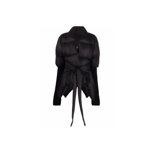 RICK OWENS Черные Женские Объемные Куртки (Пуфы)