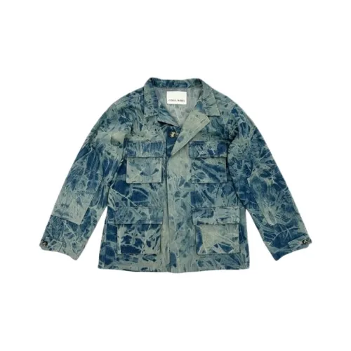 CPLUS SERIES SS24 Denim Jacket Женская Смешанный Цвет
