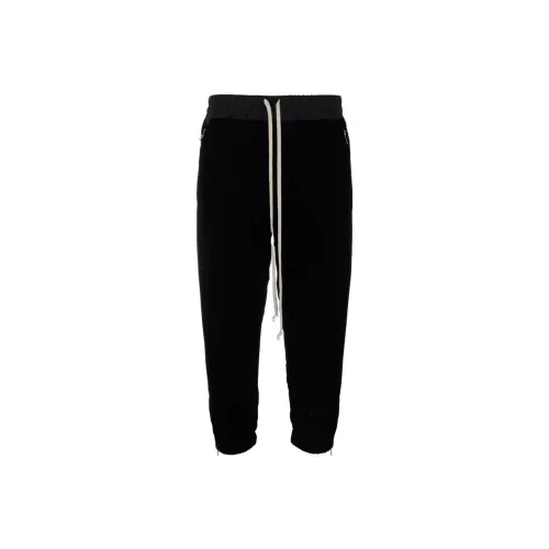 Rick Owens DRKSHDW Черные Женские Вязаные Спортивные Брюки