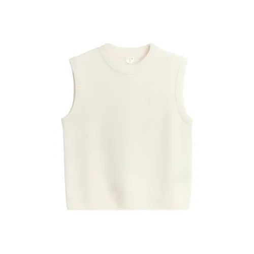 ARKET Экрю Женские Жилеты