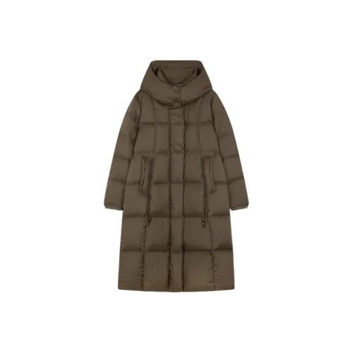 IHIMI Пуховик Женские Wood Коричневый