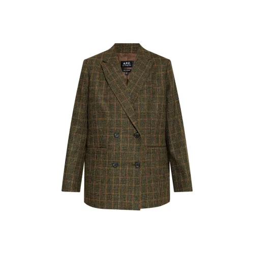 A.P.C. Joint Paragraph FW24 Бизнес-костюм женский коричневый