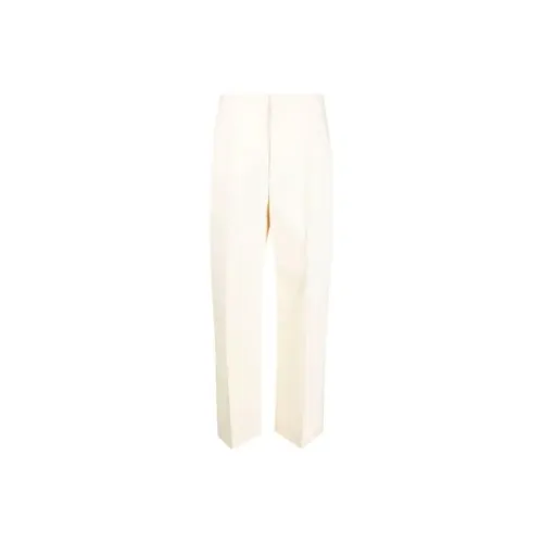 JIL SANDER Белые Женские Повседневные Брюки
