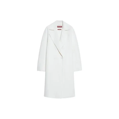 MaxMara Studio Пальто Женское Белое