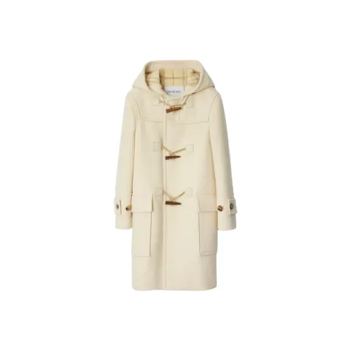 Burberry Бежевое Женское Пальто