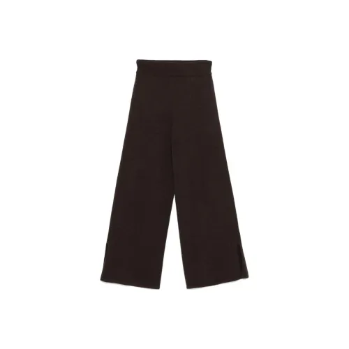 Lisa Yang FW24 Повседневные брюки Женские Кофе