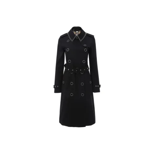 Burberry Тренчкот Женский Черный