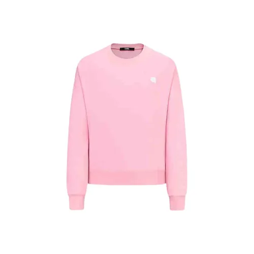 Свитшот Karl Lagerfeld женский розовый