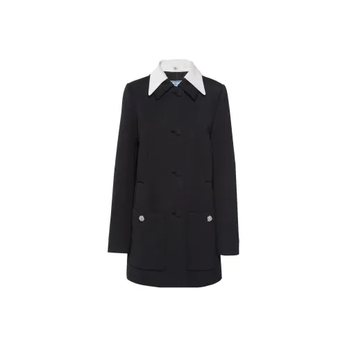 PRADA Черное Женское Пальто