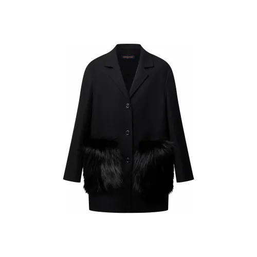 LOUIS VUITTON FW24 Пальто Женское Черное