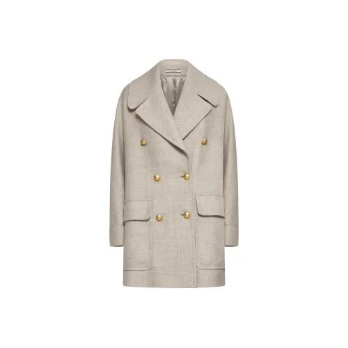 Tagliatore Бежевое Женское Пальто