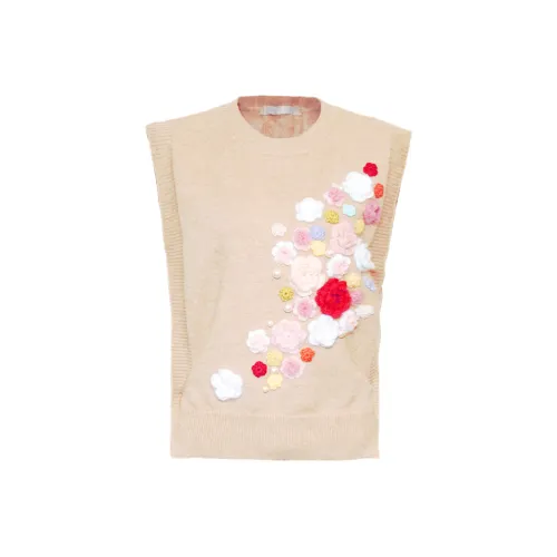 CHICCO MAO Чайный коричневый Женские жилеты