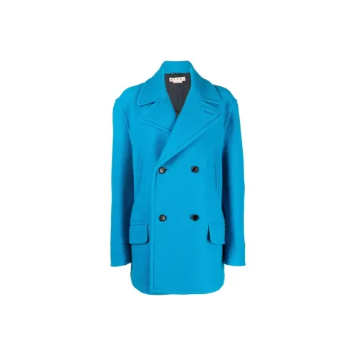 MARNI Синий Женское короткое пальто