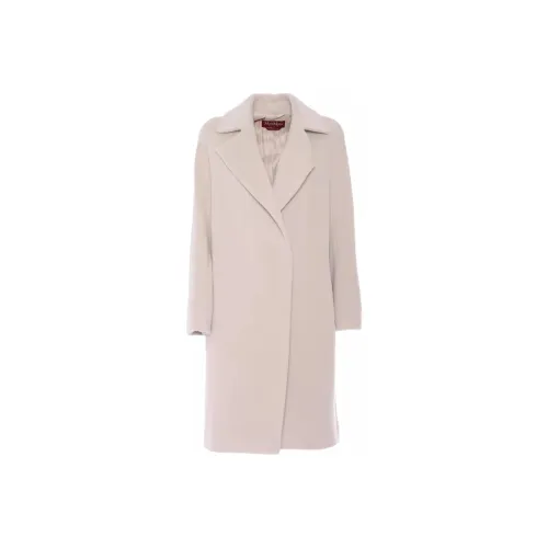 MaxMara Бежевое Женское Пальто