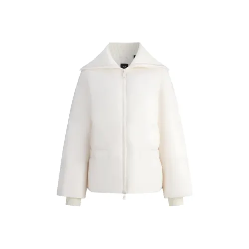 ARMANI EXCHANGE FW23 Хлопковый пуховик Женский Белый