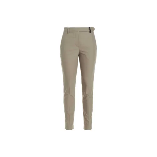 BRUNELLO CUCINELLI Повседневные брюки Женские Бежевый
