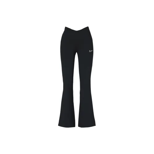 NIKE Черные Женские Повседневные Брюки