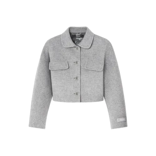 FANSIZHE SS24 Пальто Женское Серое